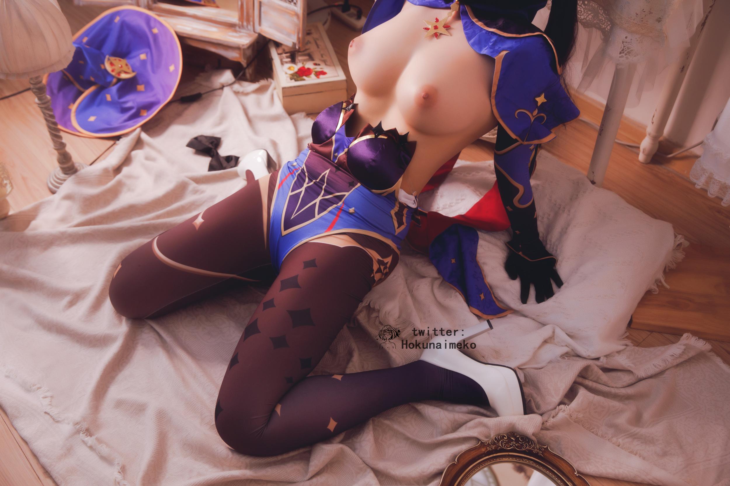 Hokunaimeko NO33 Mona Megistus (Genshin Impact) [47P 0V 279.69MB][百度]-魔性福利